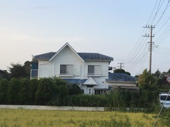 長生郡長生村にて外壁塗装、屋根塗装工事完了です👷‍♂️